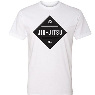NDA Jiu Jitsu White Tee