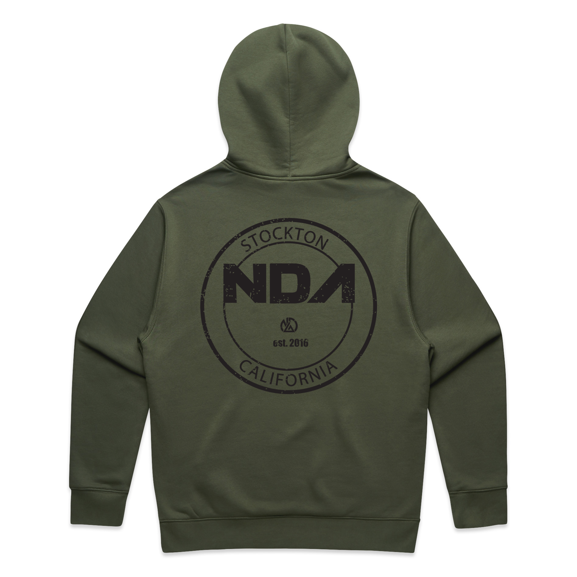 Full Circle Hoodie-- Forest Green
