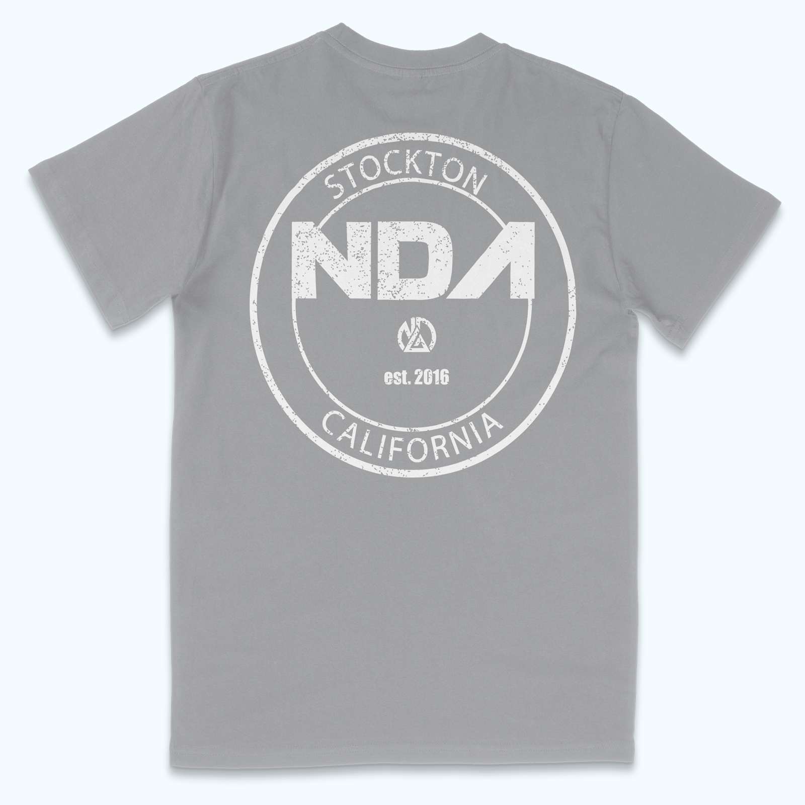 Signature Circle Tee-Granite