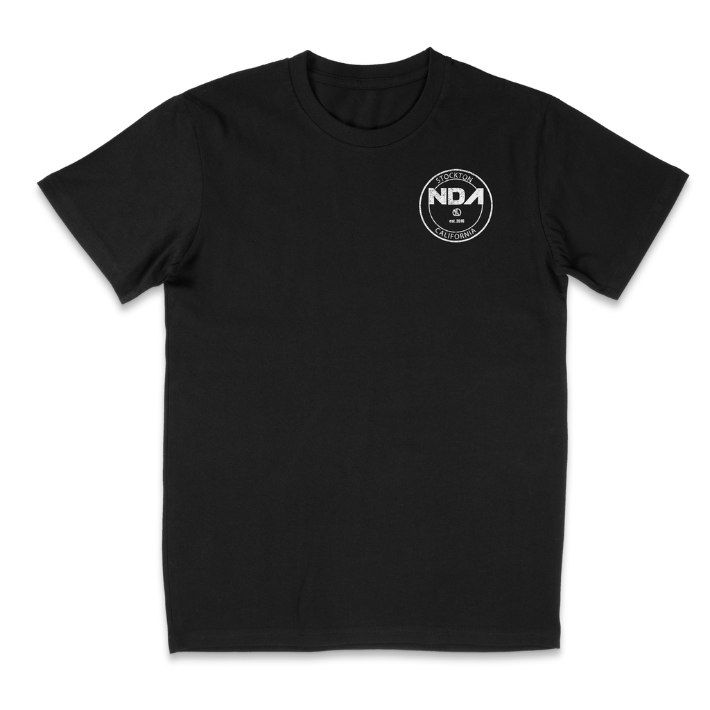 Signature Circle Tee-Black