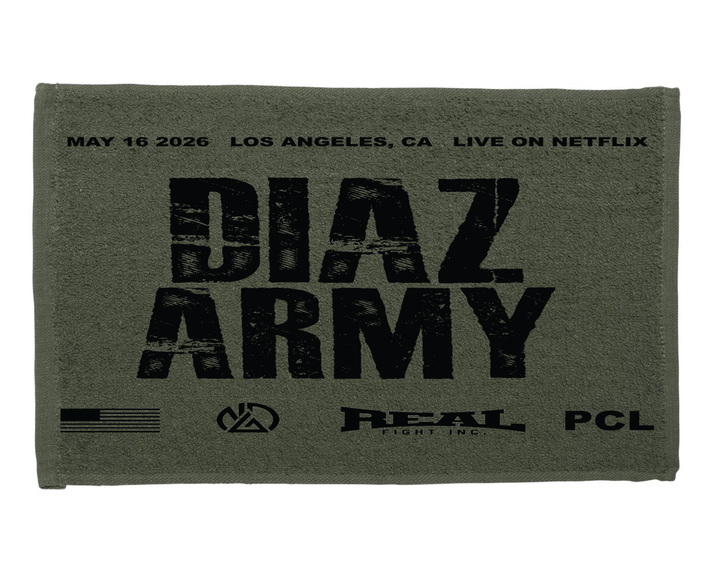 Official Nate Diaz Army Rally Towel 5/16/2026