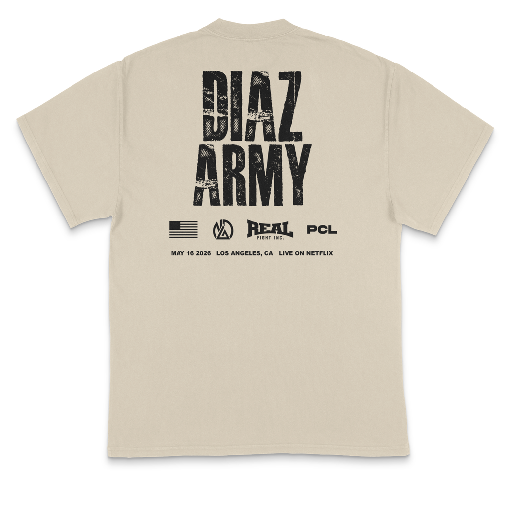 DIAZ ARMY OFFICIAL FIGHT TEE