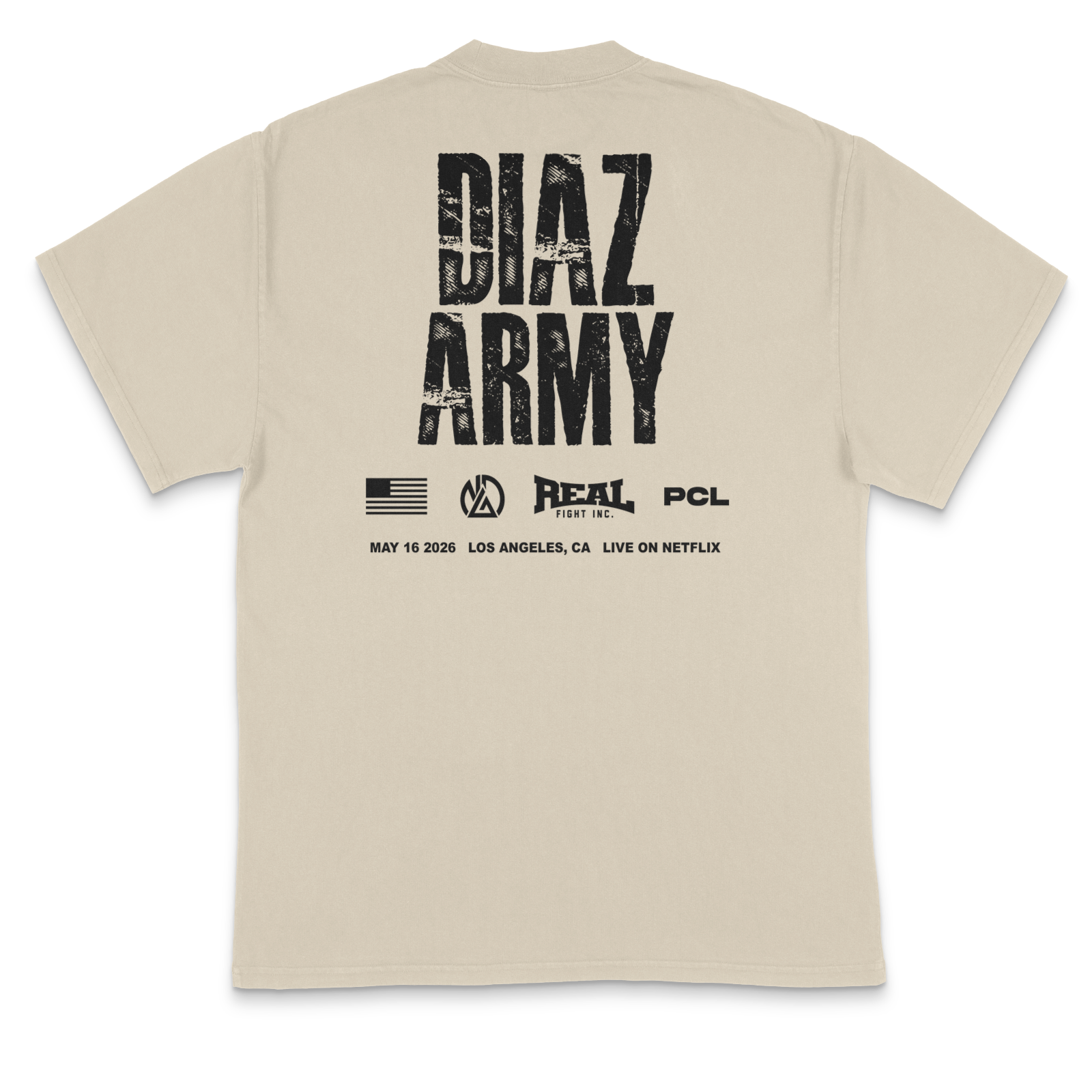 DIAZ ARMY OFFICIAL FIGHT TEE