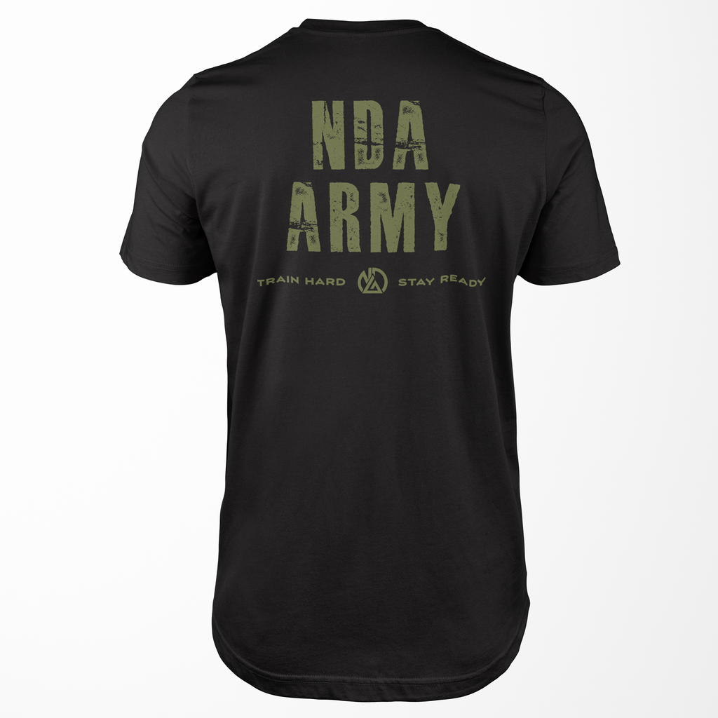 NDA ARMY 2.0- BLACK Tee