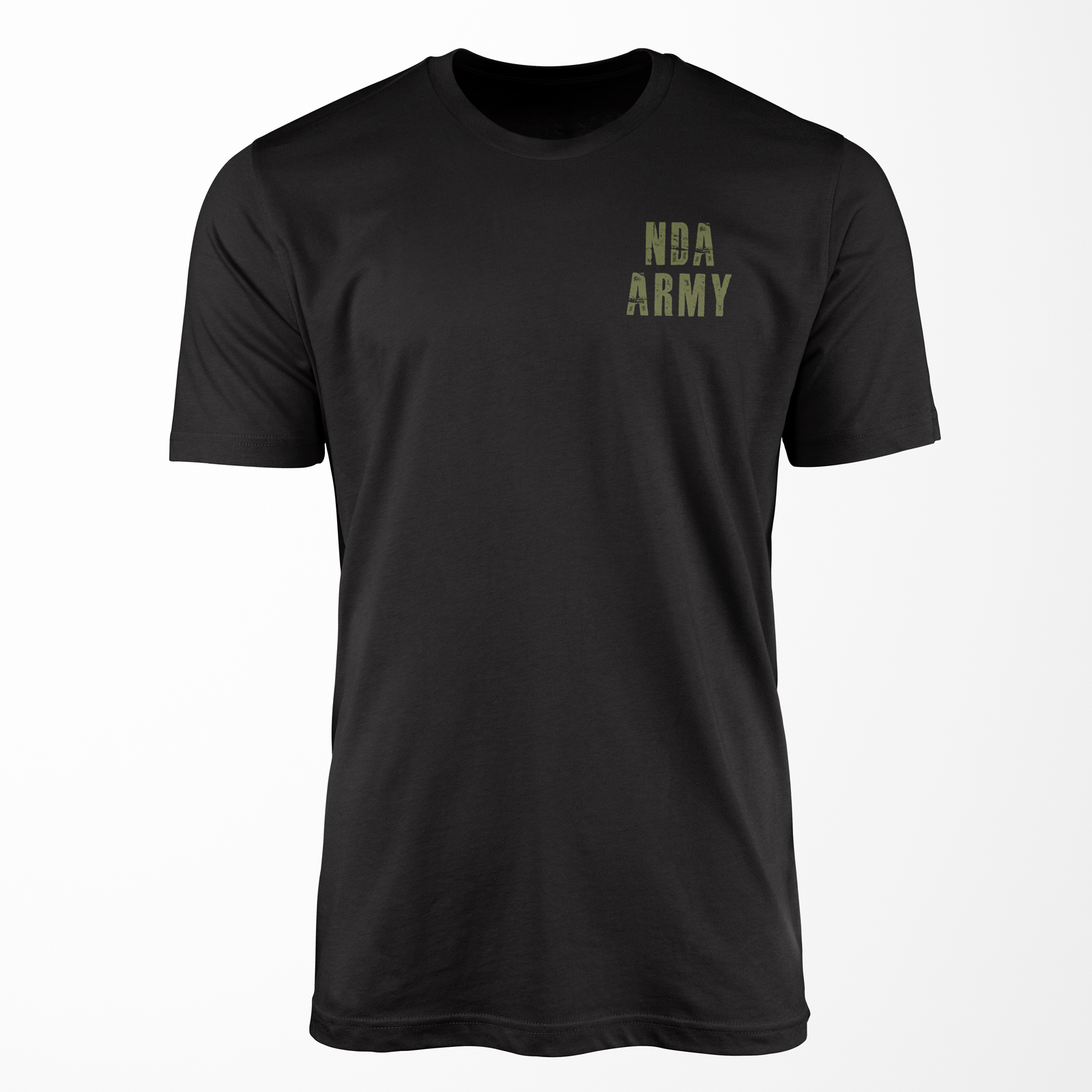 NDA ARMY 2.0- BLACK Tee