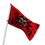 Nate Diaz Team Diaz 263 Pole Flag [BLACK] OFFICIAL UFC 263 FIGHT EDITION