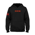 Nate Diaz Team Diaz 263 PVC Silicone Patch Premium Hoodie [BLACK] OFFICIAL UFC 263 EDITION